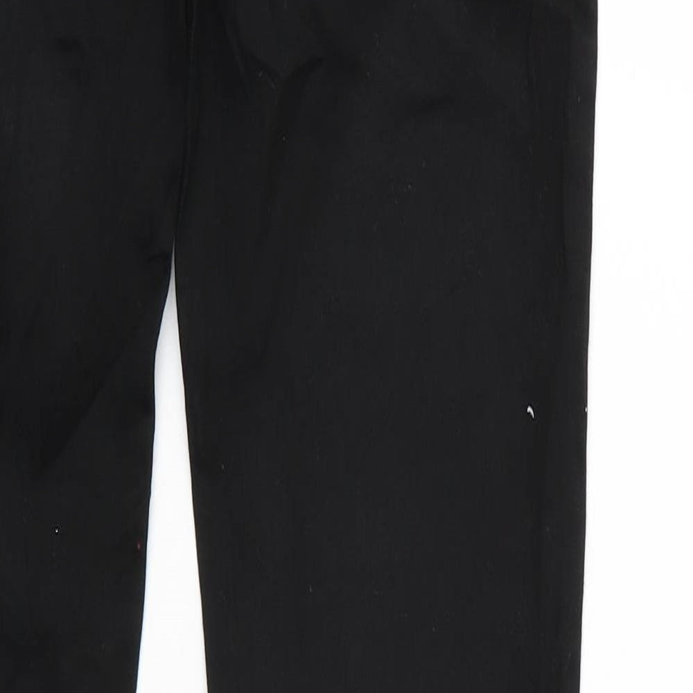 Review Mens Black Denim Straight Jeans Size 26 L30 in