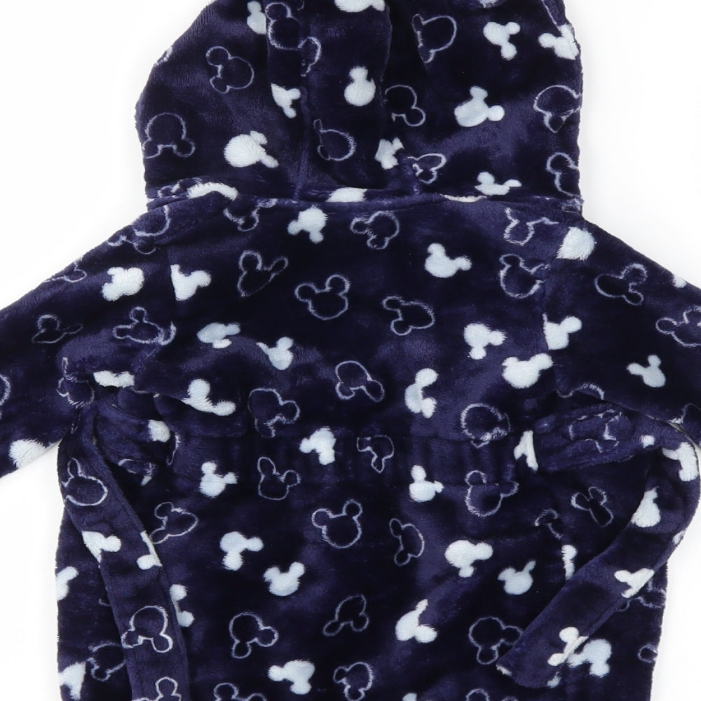 George Boys Blue Animal Print Cami Gown Size 6-9 Months