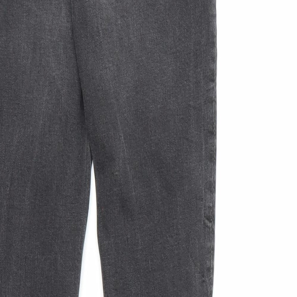 Never Denim Womens Black Denim Skinny Jeans Size XS L29 in