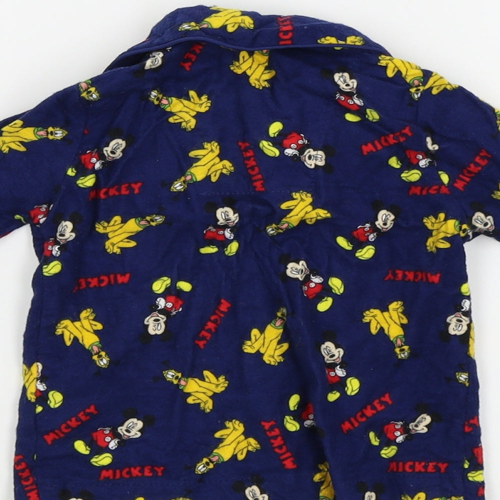 Primark Blue Colourblock Basic Casual Size 12-18 Months - Disney Mickey Mouse