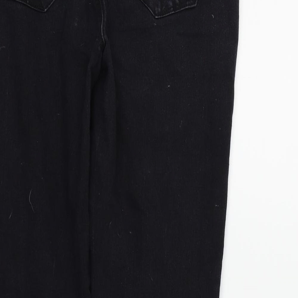 deniem & co Womens Blue Straight Jeans Size 10 L25 in