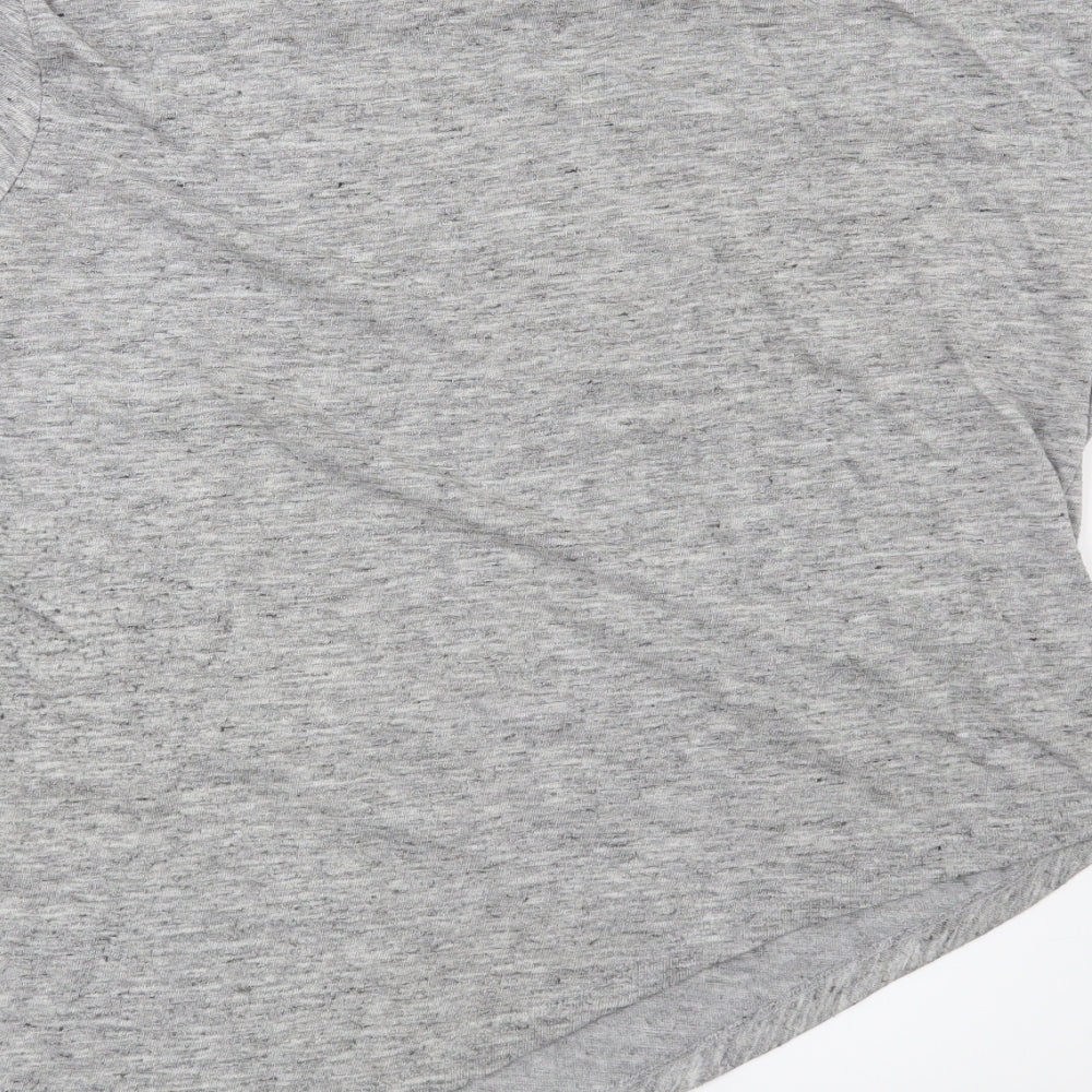 Atmosphere Womens Grey Basic T-Shirt Size 14 - New York City Girl