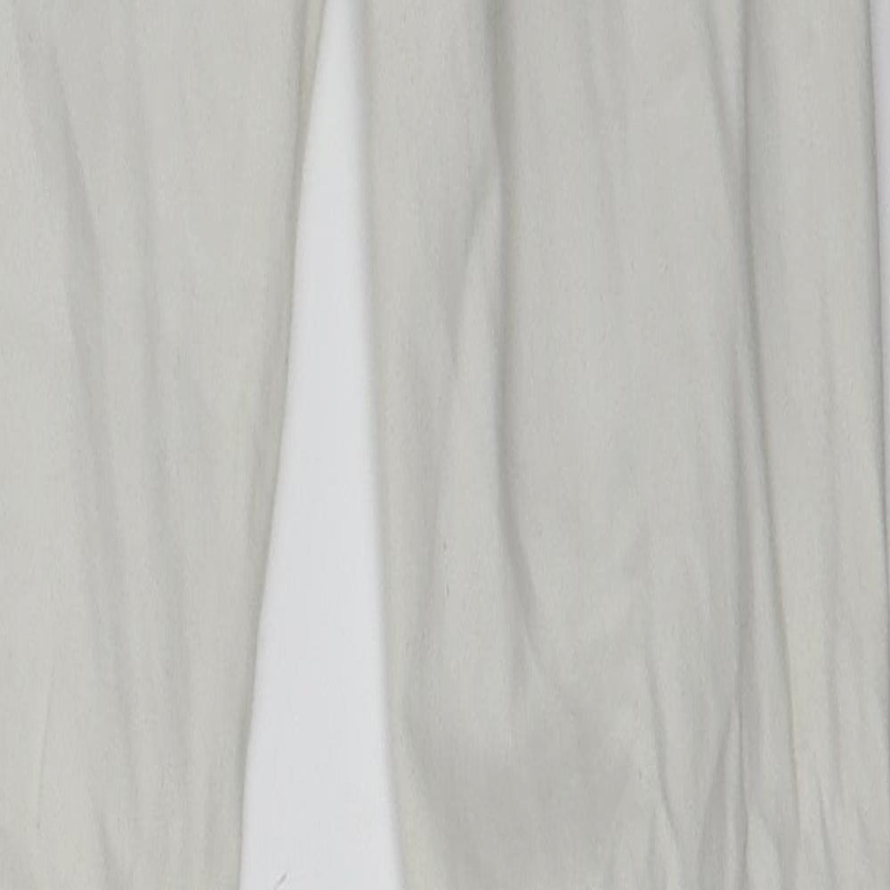 Topshop Womens White Skinny Jeans Size 26 in L34 in