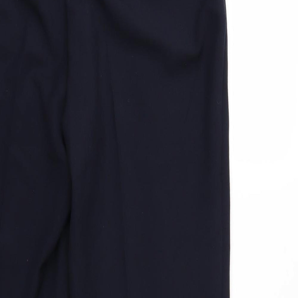 Maine Womens Blue Trousers Size 4 L26 in