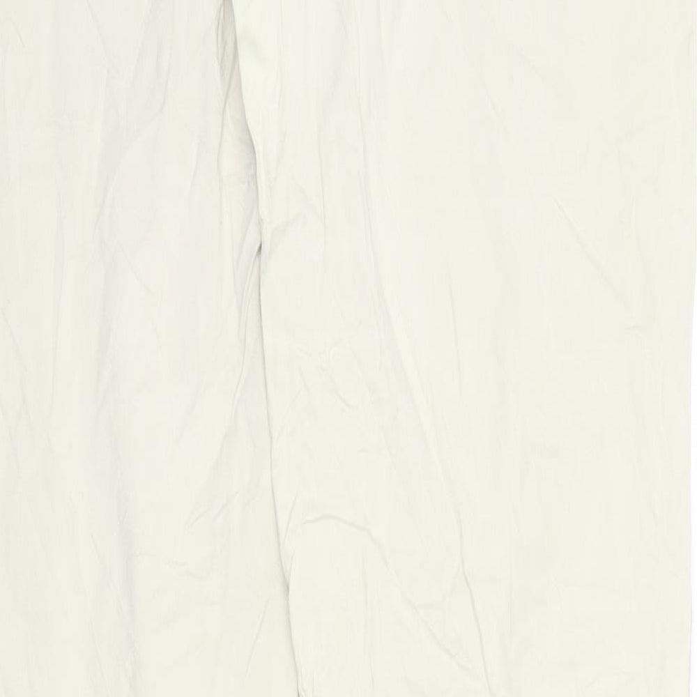 Strauss Womens Beige Denim Straight Jeans Size 8 L31 in