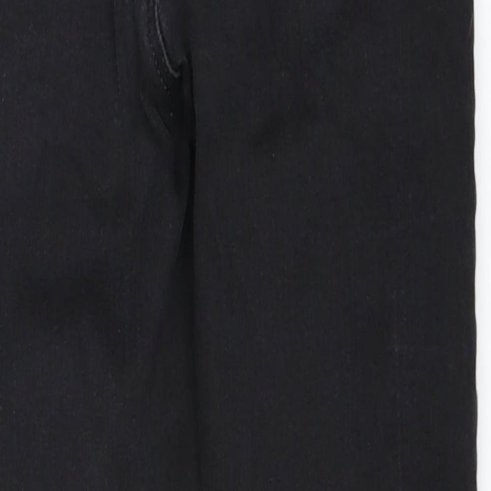 Miss Selfridge Womens Black Denim Jegging Jeans Size 8 L23 in