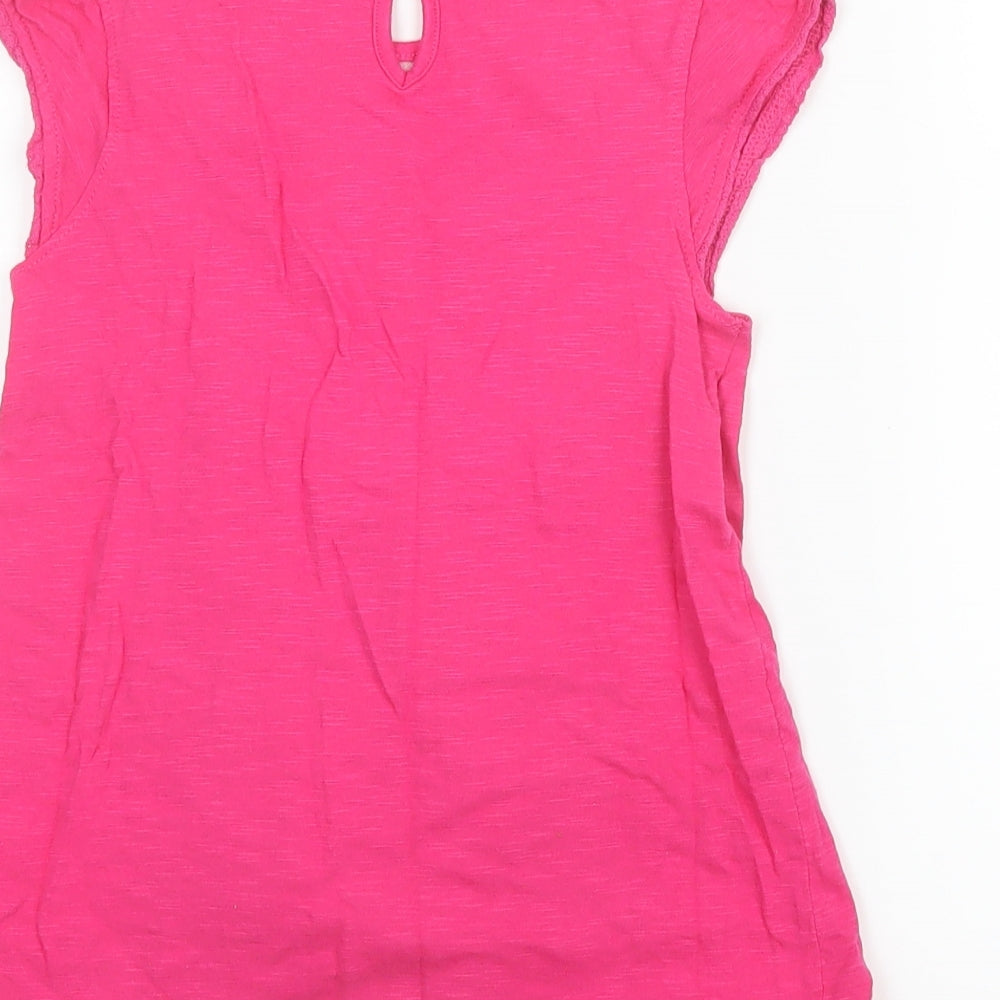 F&F Girls Pink Shirt Dress Size 5-6 Years