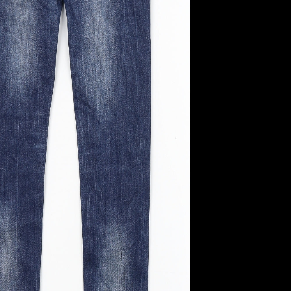 Happy house Girls Blue Denim Skinny Jeans Size 12 Years