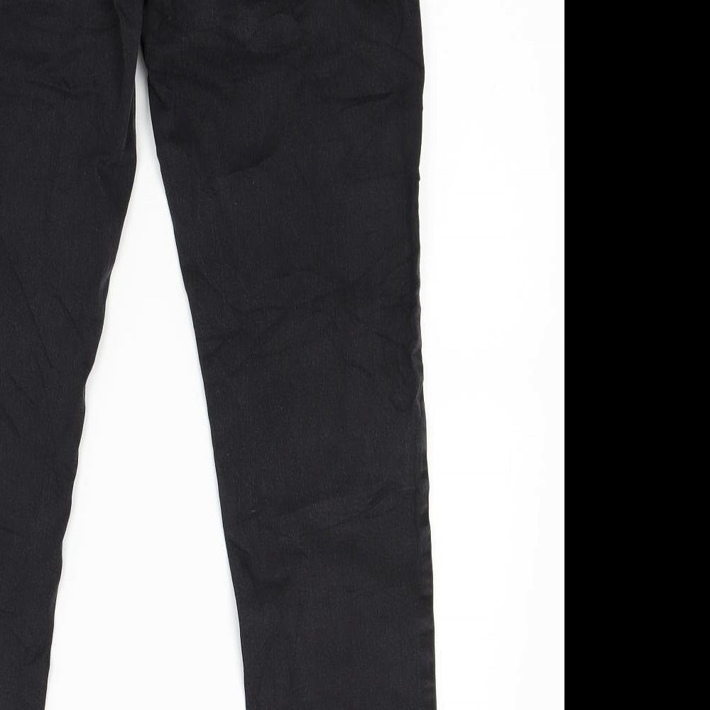 Kiabi Womens Black Denim Skinny Jeans Size 14 L26 in