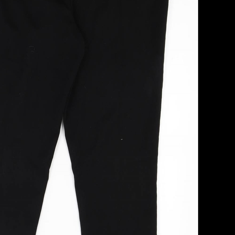 Very Womens Black Trousers Size 14 L25 in