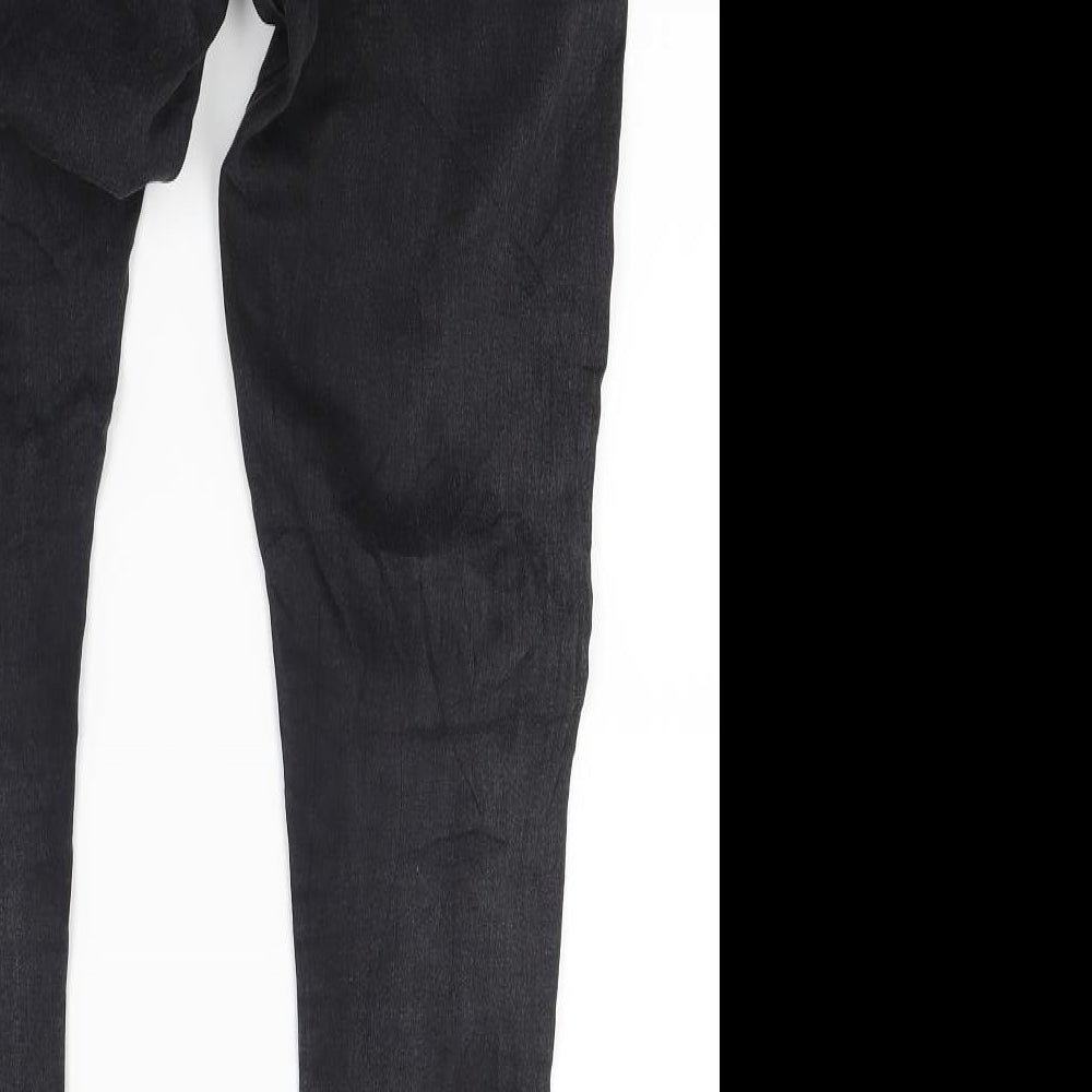 Diverse Womens Black Denim Skinny Jeans Size XS L27 in
