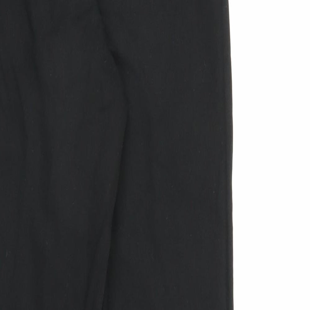 H&M Womens Black Carrot Trousers Size 8 L26 in