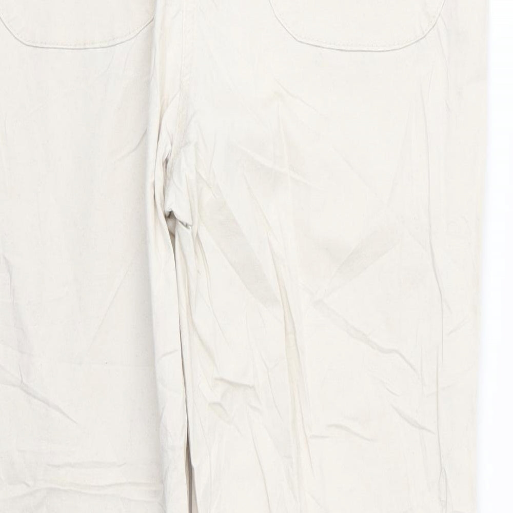 Preworn Womens Beige Trousers Size 18 L24 in