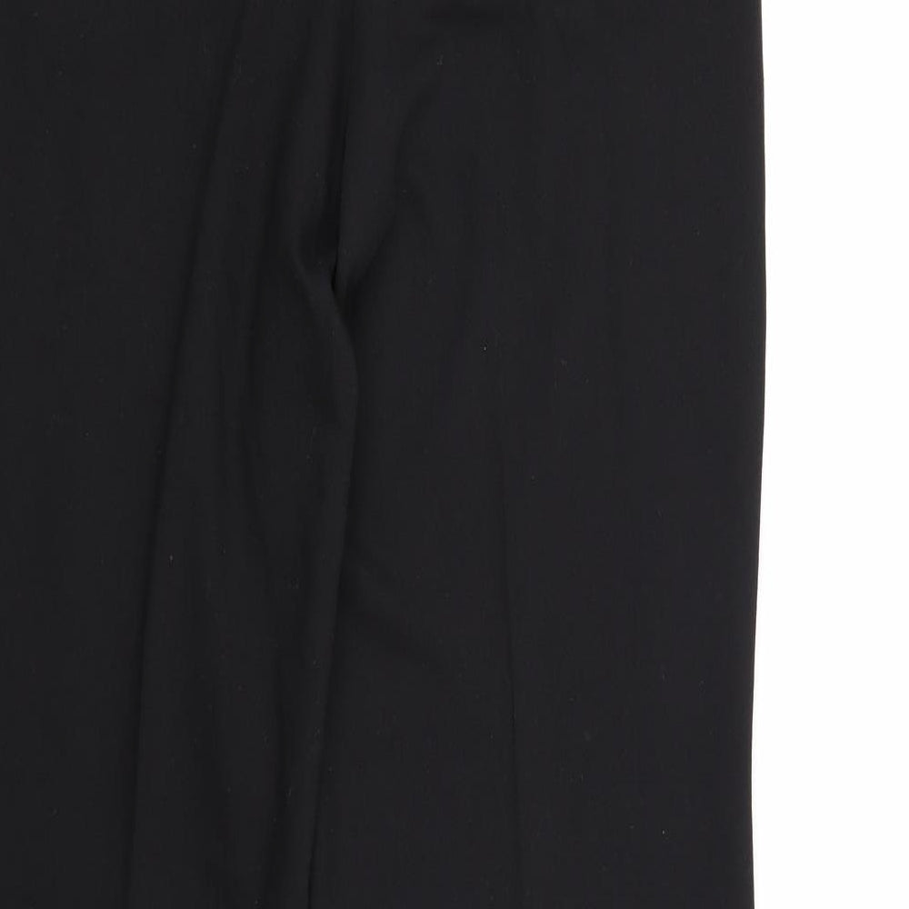 NEXT Womens Black Rayon Dress Pants Trousers Size 10 L26 in