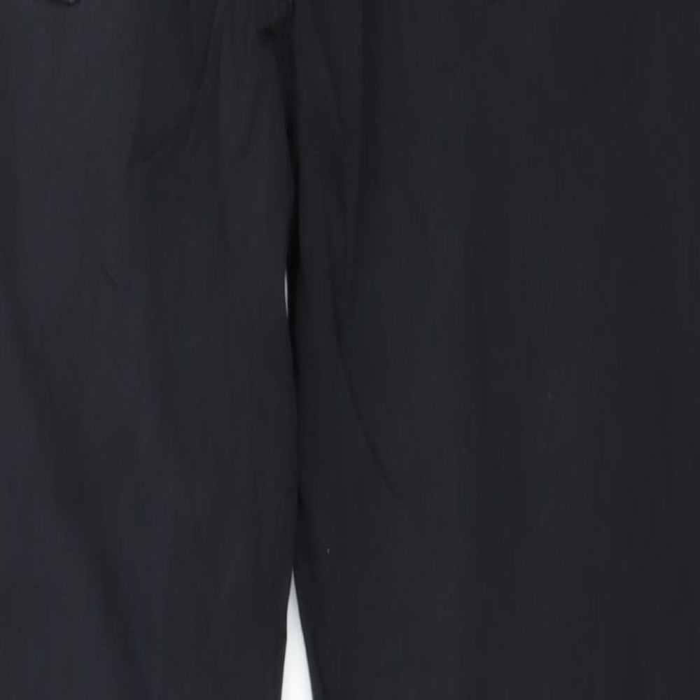 Topshop Womens Black Denim Skinny Jeans Size 32 in L26 in