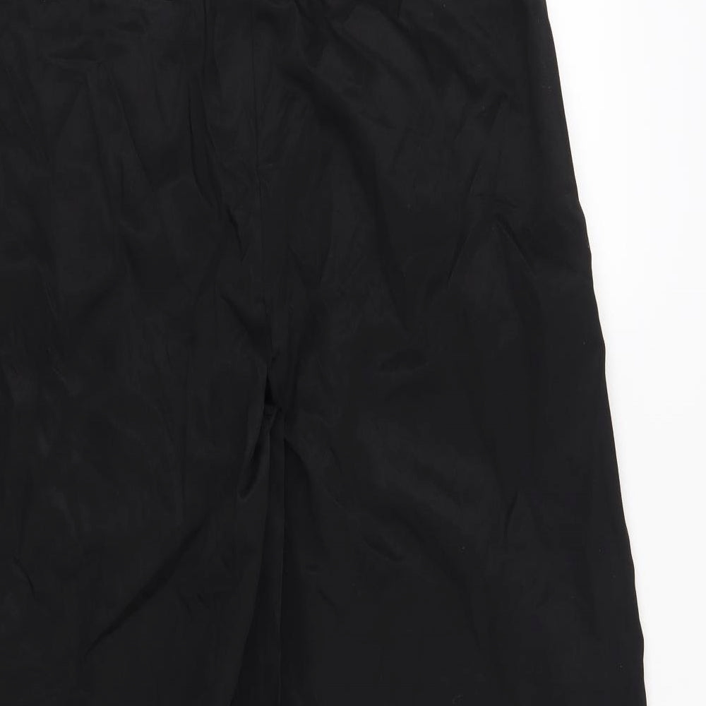Marks and Spencer Womens Black Trousers Size 12 L24 in