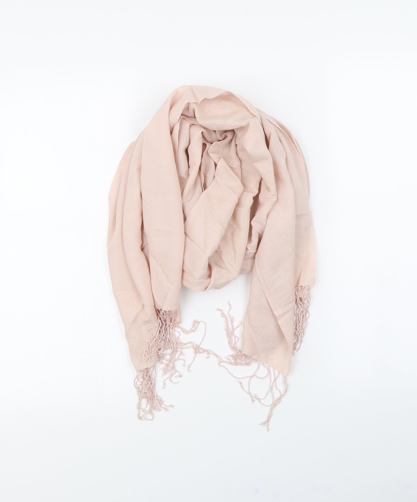 Preworn Womens Pink Scarf