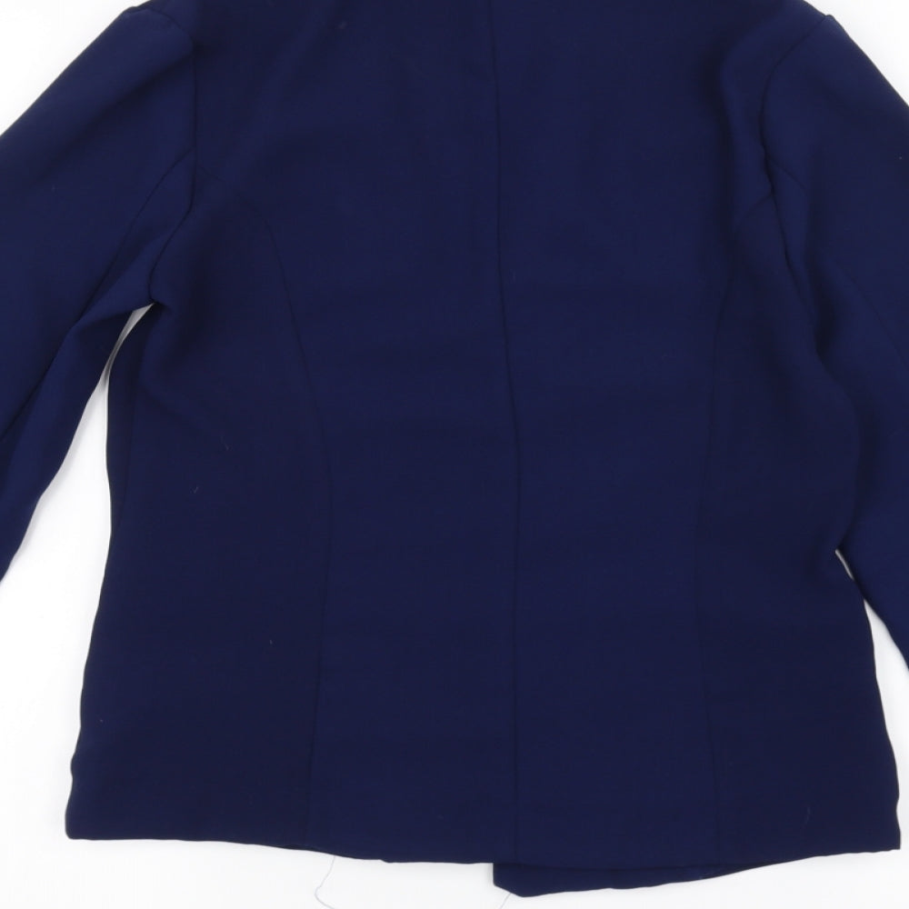 Atmosphere Womens Blue Jacket Size 8