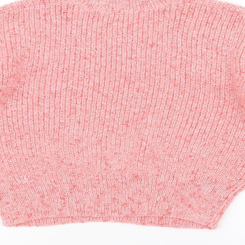 George Womens Pink Pullover Jumper Size M