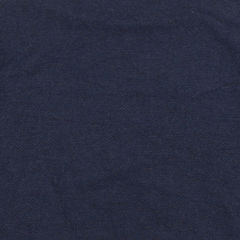 Fisk of Oslo Mens Blue Pullover Jumper Size M