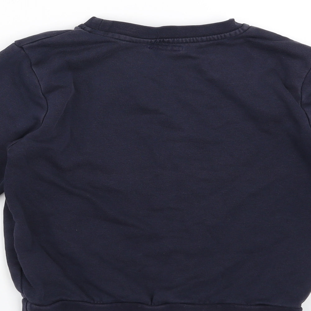 George Boys Blue Pullover Sweatshirt Size 5-6 Years