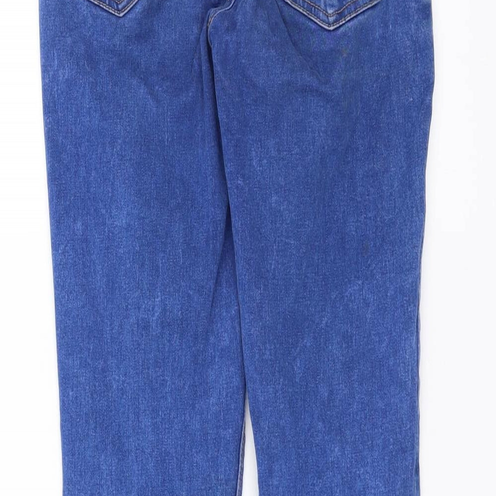 New Look Womens Blue Denim Skinny Jeans Size 6 L28 in