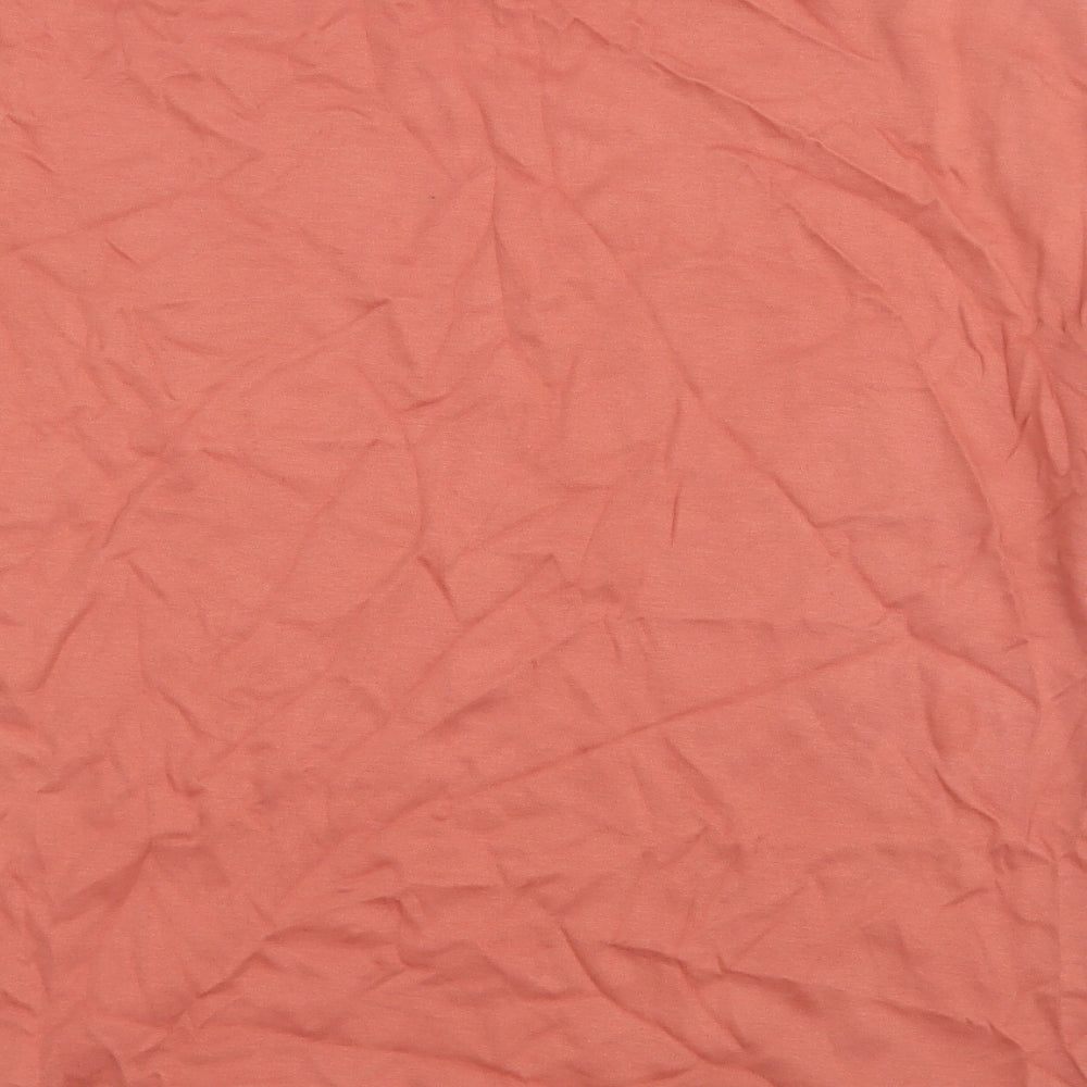 Zara Mens Orange T-Shirt Size S