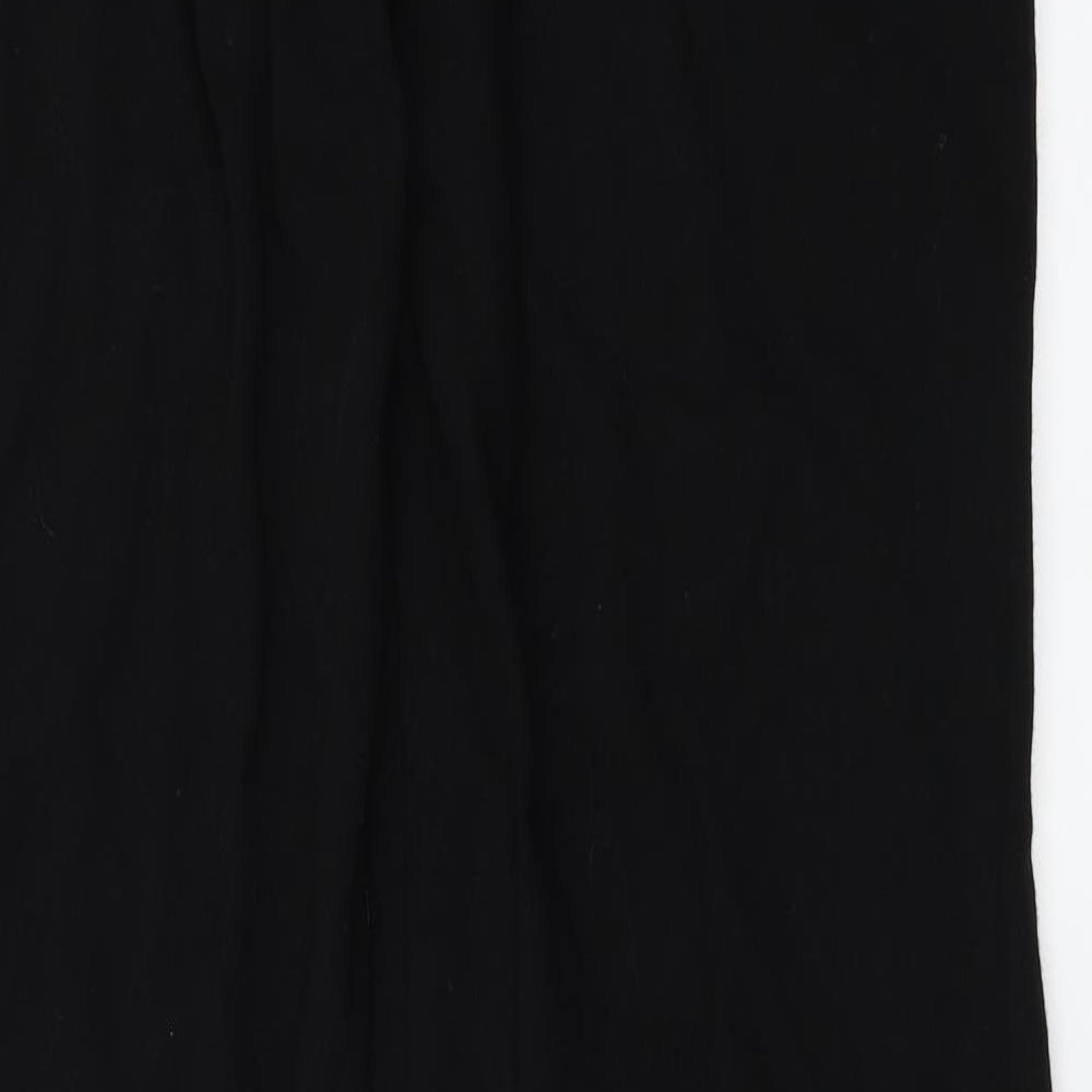 John Lewis Womens Black Trousers Size 16 L29 in