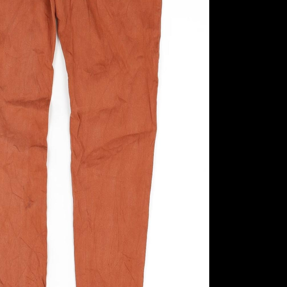 Place de jour Womens Brown Denim Skinny Jeans Size 12 L28 in