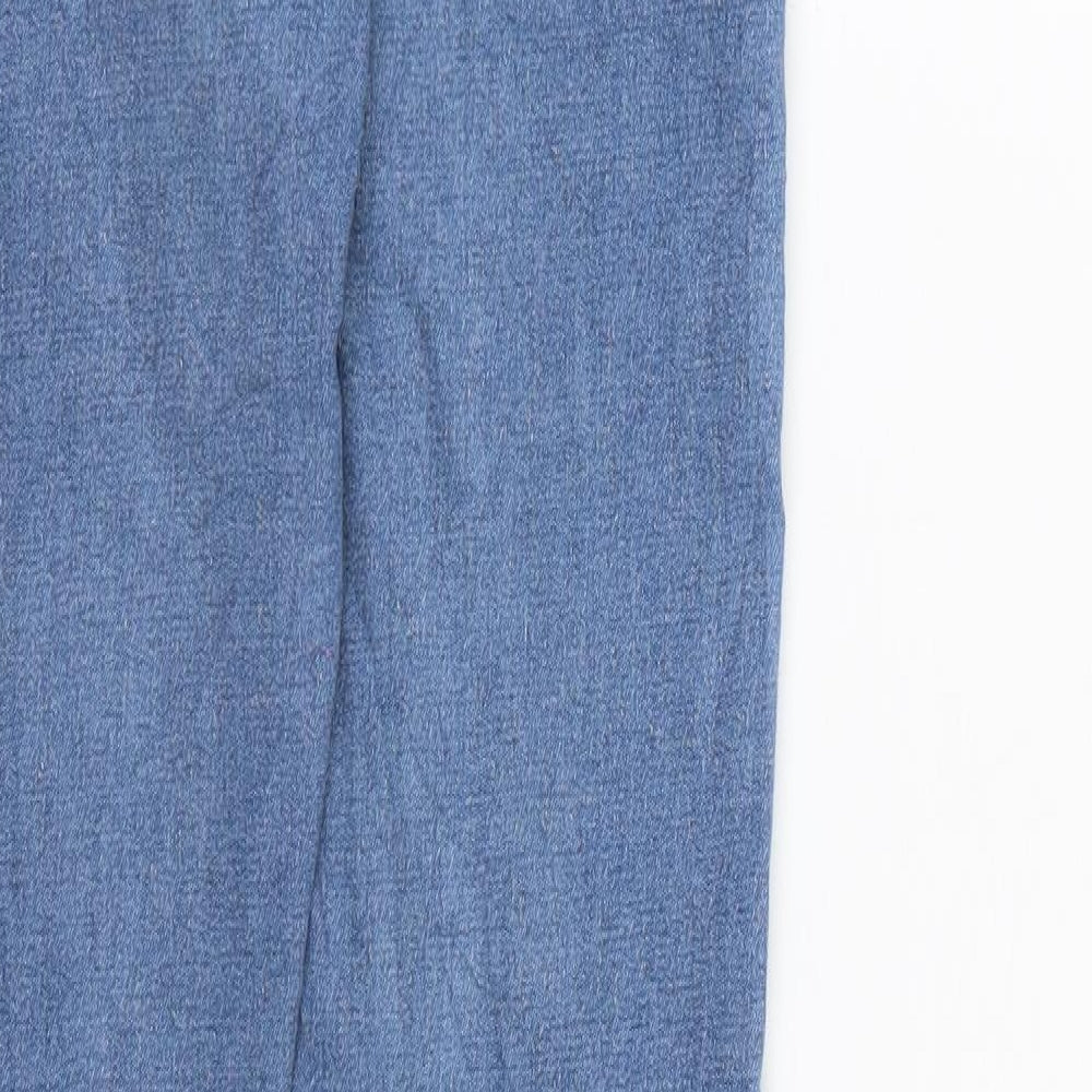 Denim & Co. Womens Blue Denim Skinny Jeans Size 4 L31 in