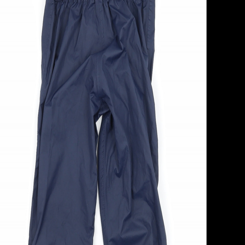 Crane Boys Blue Rain Trousers Trousers Size 3-4 Years - Dungaree