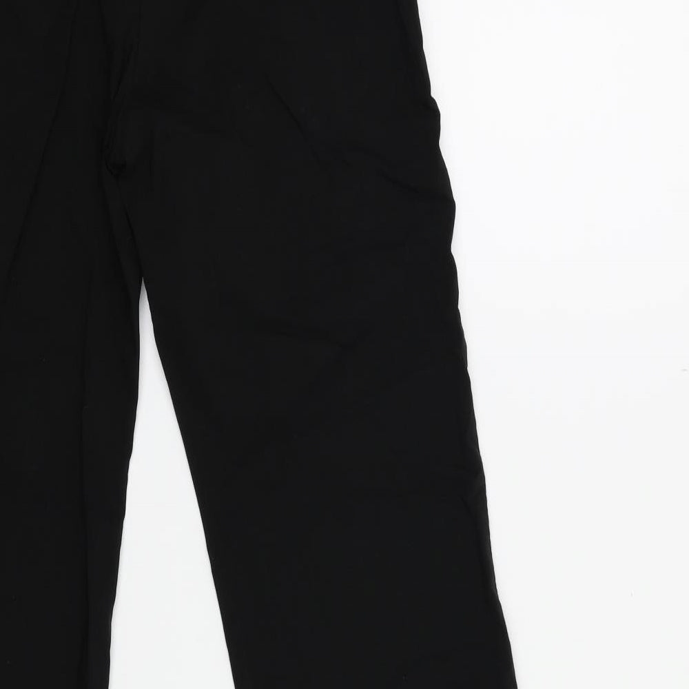 New Look Womens Black Trousers Size 10 L28 in