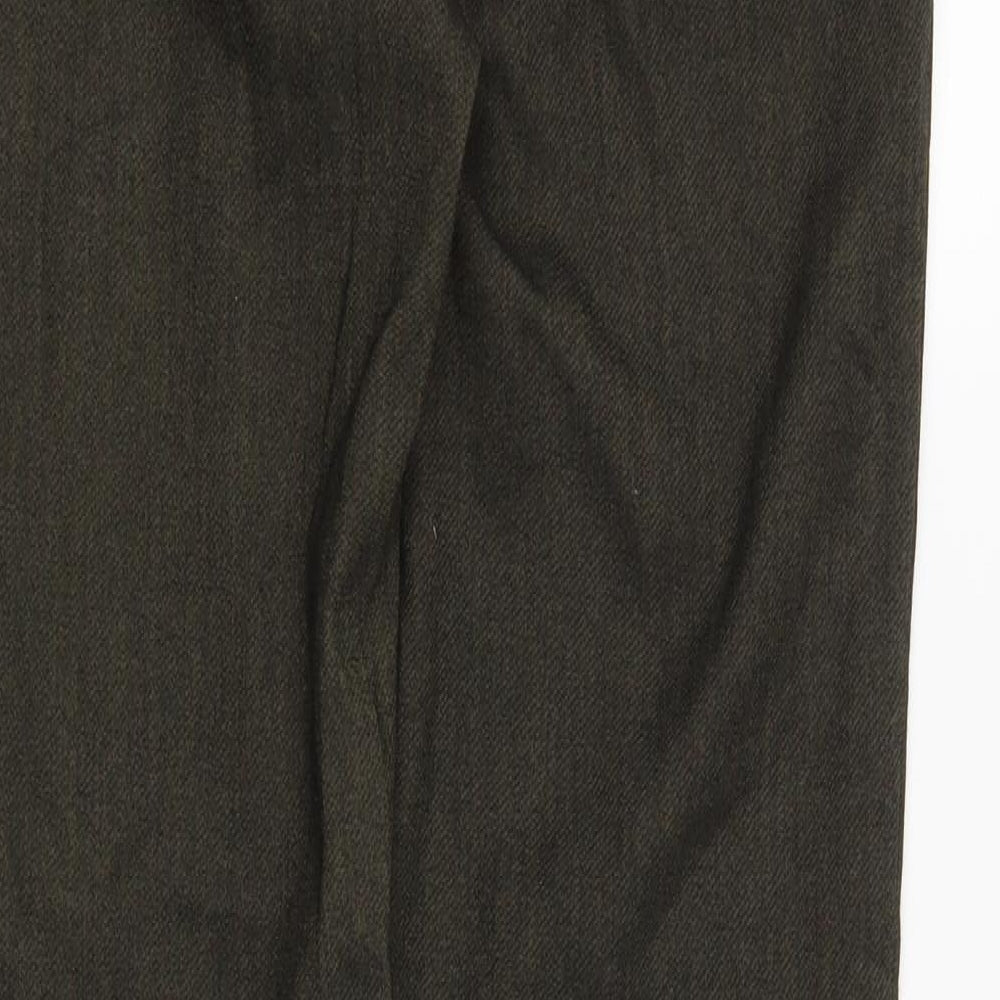 NEXT Womens Green Trousers Size 8 L29 in