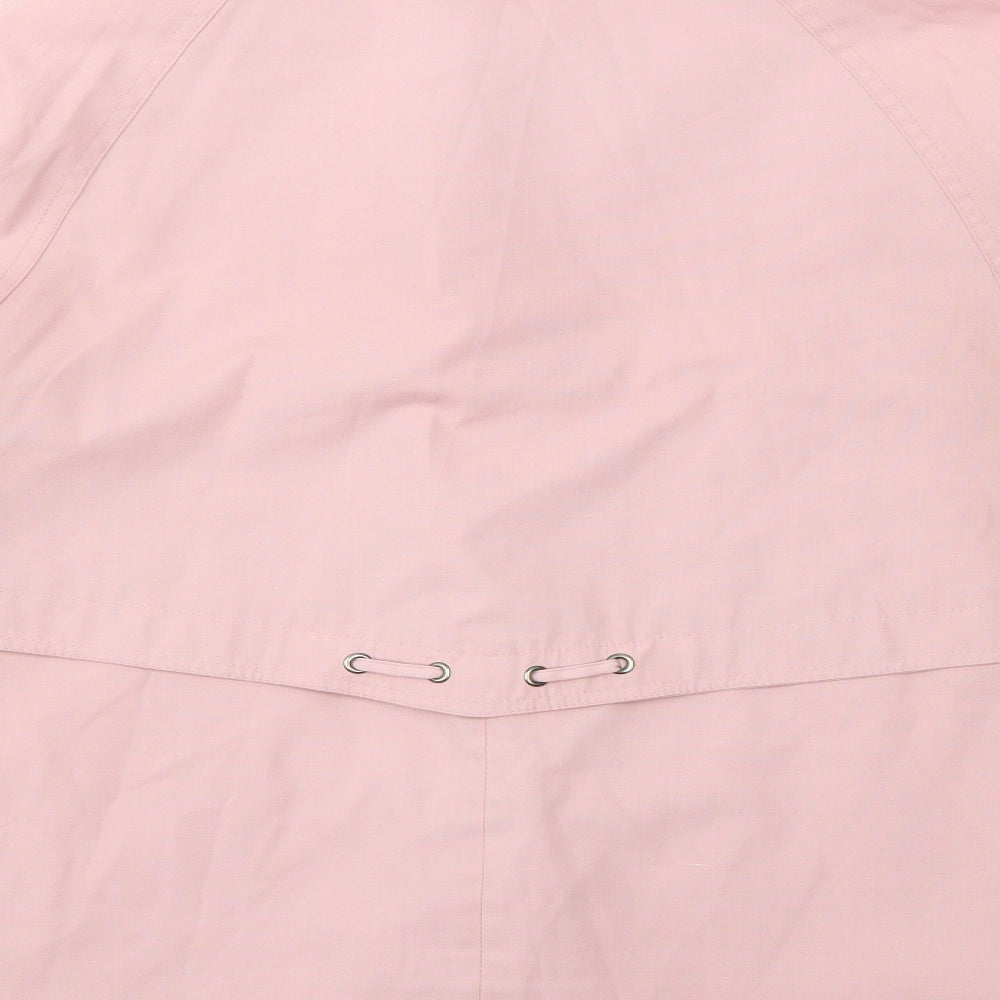 Drizzler Womens Pink Jacket Coat