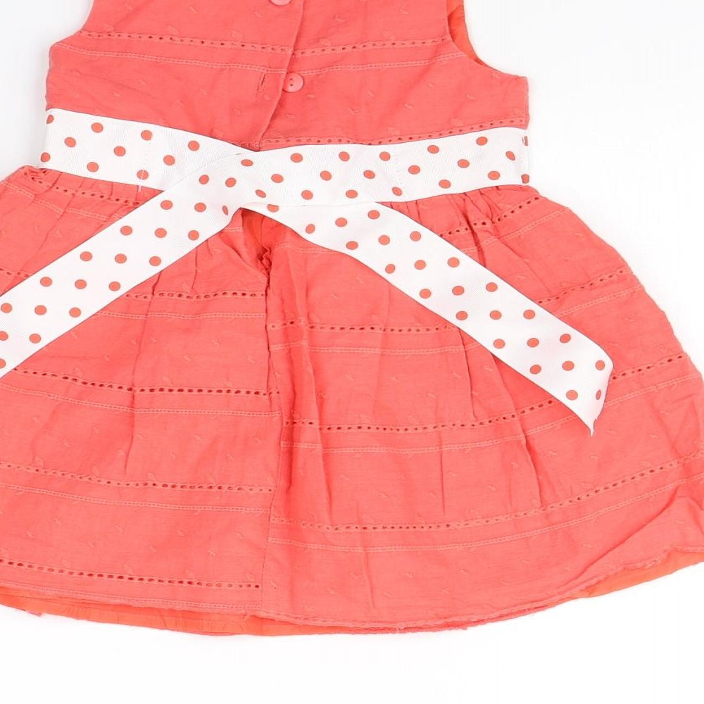Sweet Heart Rose Girls Pink Fit & Flare Size 2 Years