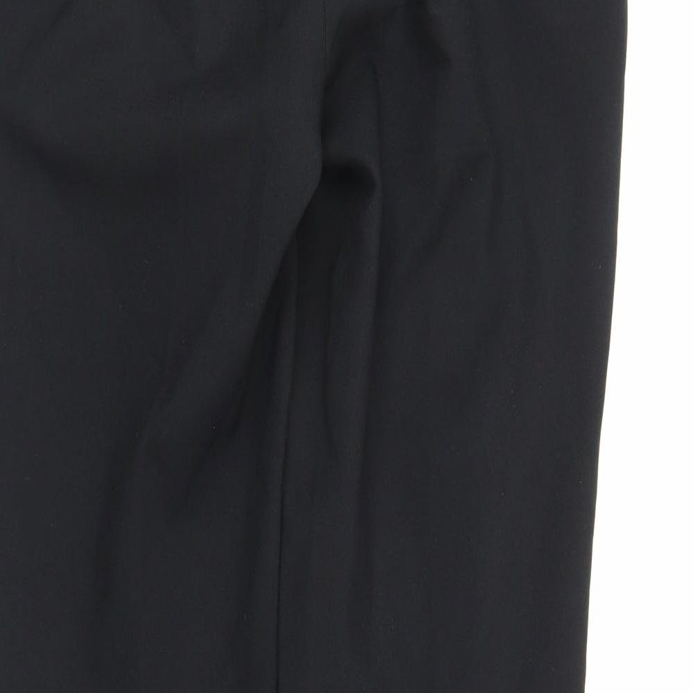 Primark Womens Black Carrot Trousers Size 8 L28 in