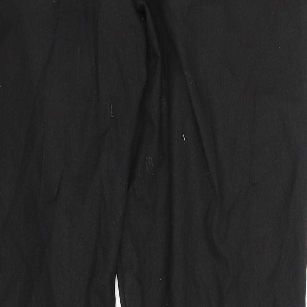 NEXT Womens Black Trousers Size 8 L26 in