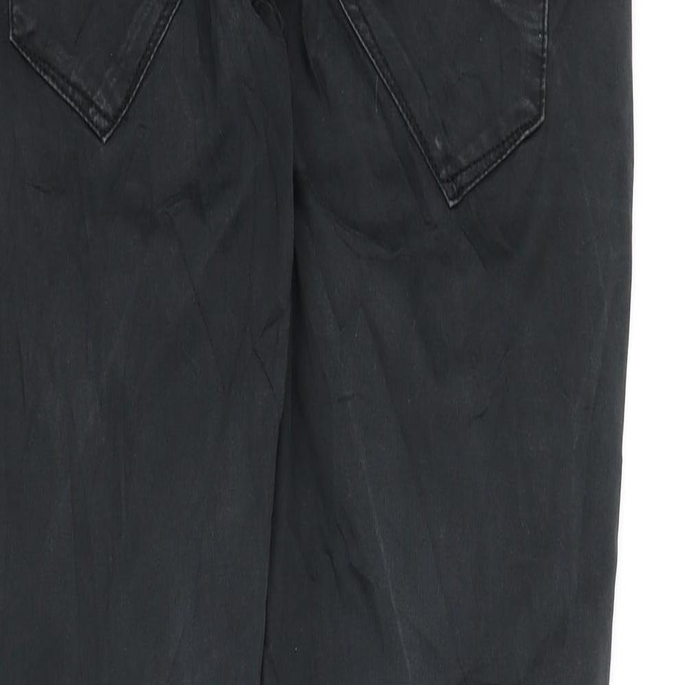 Preworn Womens Black Skinny Jeans Size M L30 in