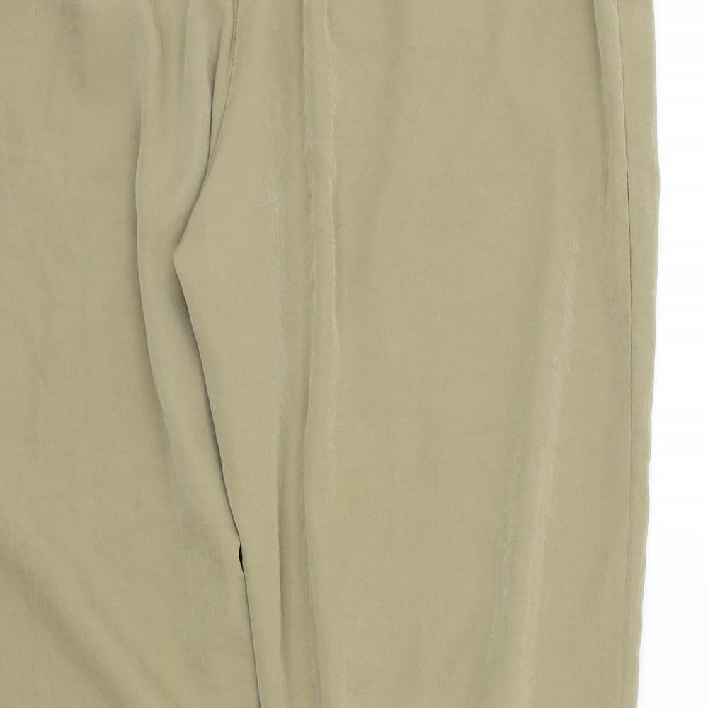 Select Womens Brown Bloomer Trousers Size 16 L28 in - Gathered ankles