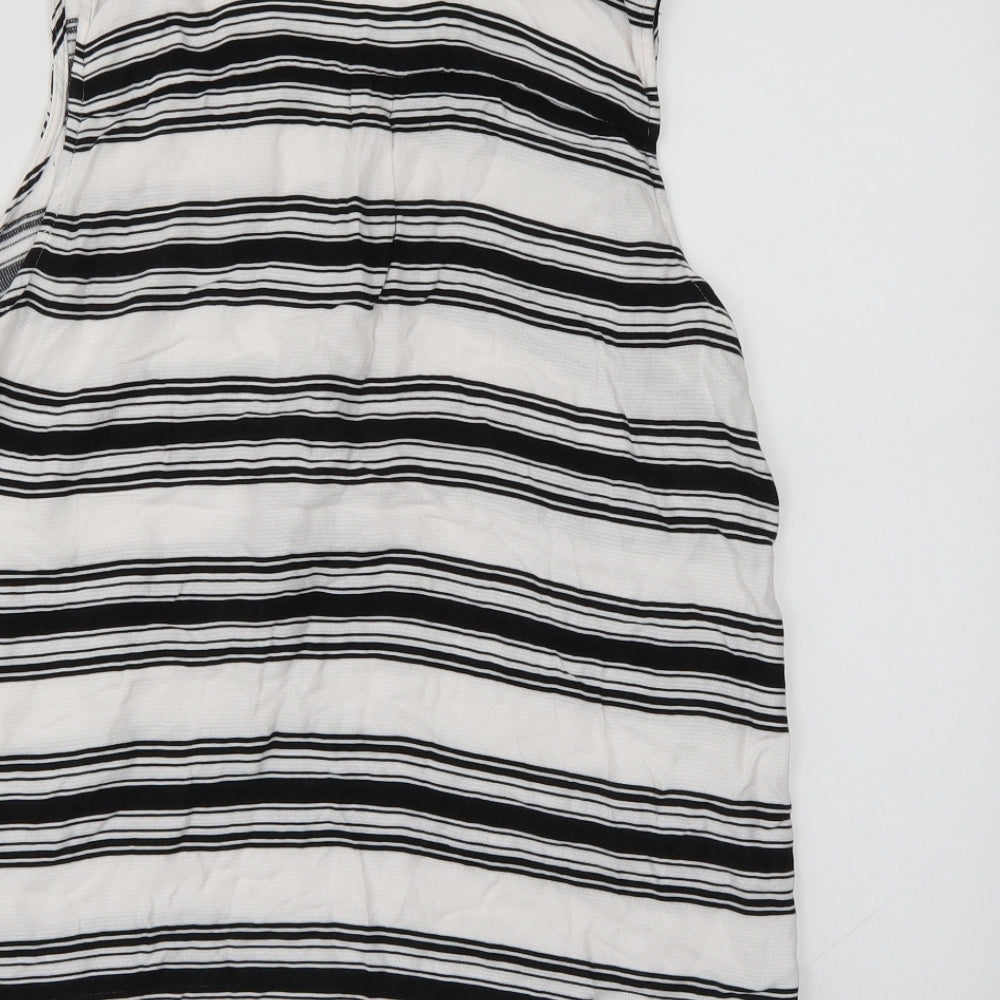 F&F Womens Multicoloured Striped Basic Tank Size 10