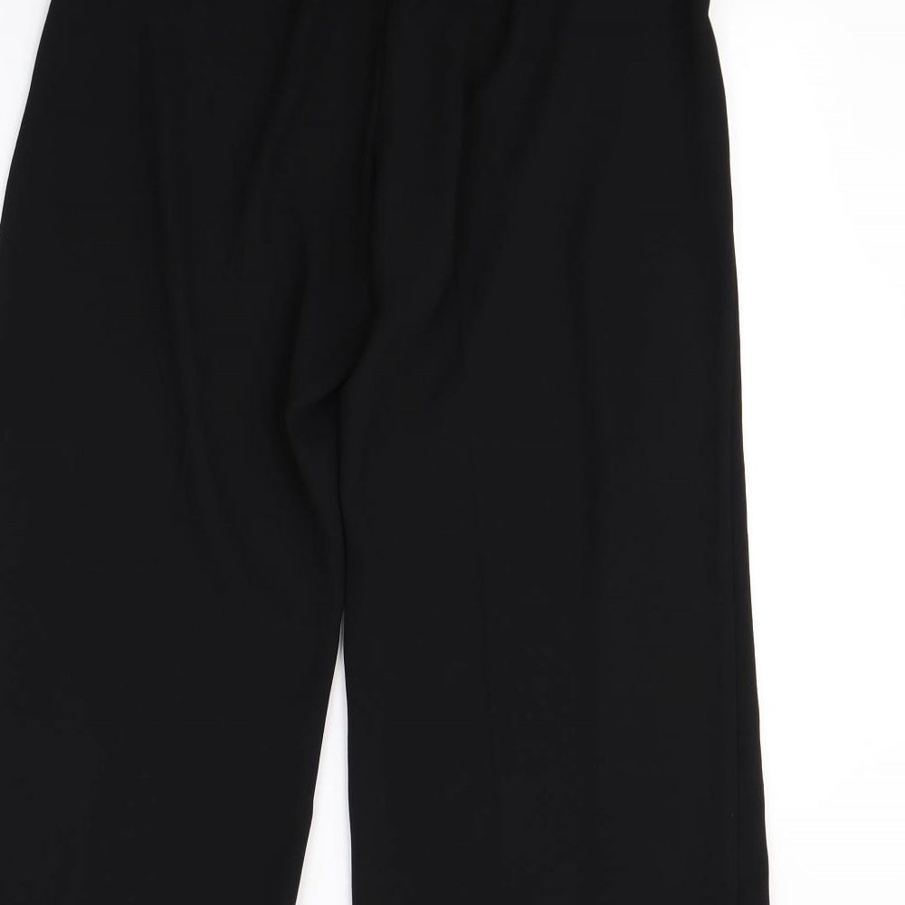 River Island Womens Black Dress Pants Trousers Size 12 L30 in