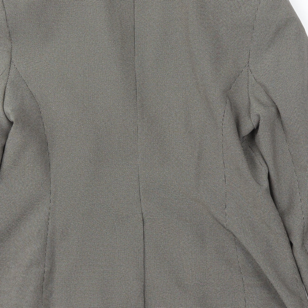 Primark Womens Brown Jacket Blazer Size 14
