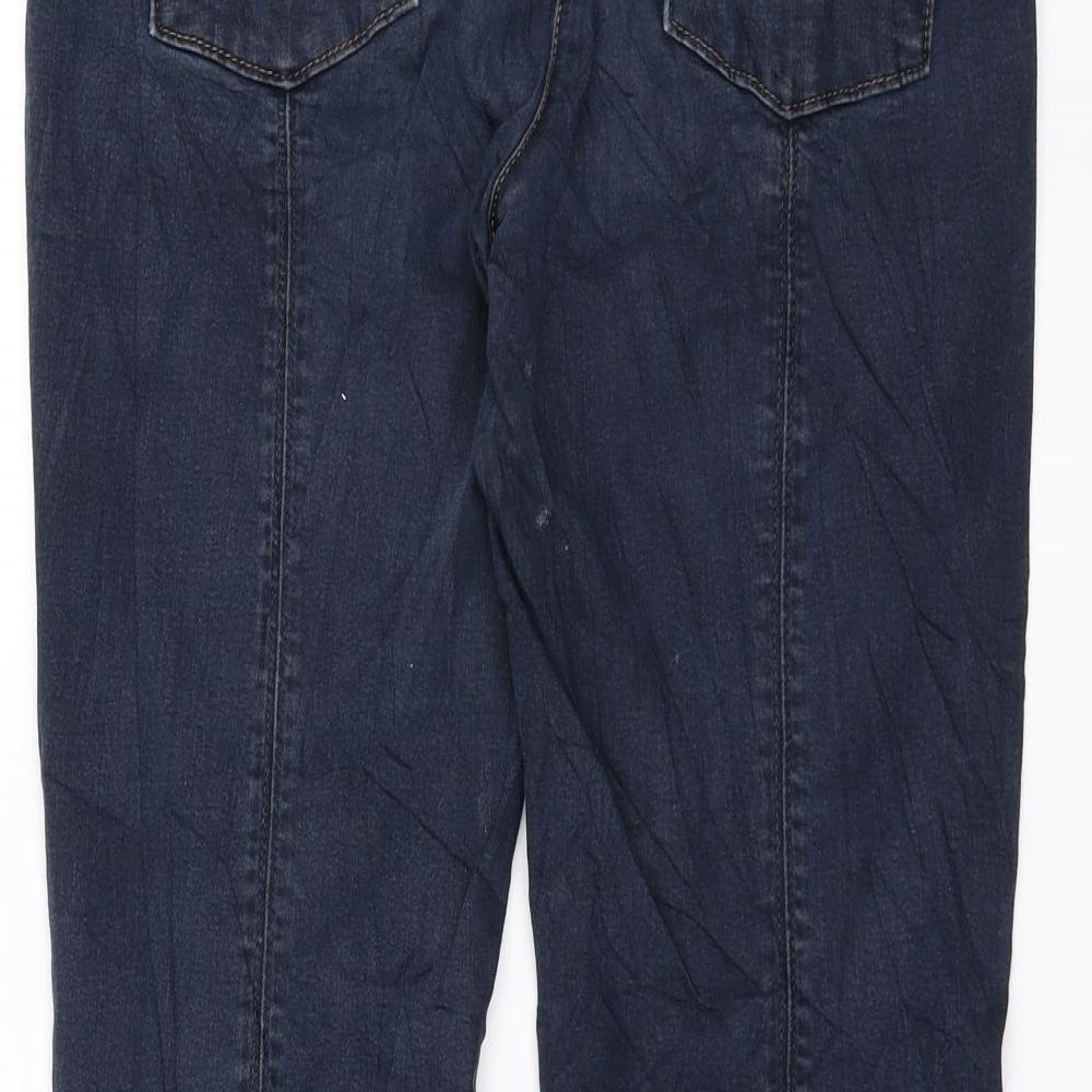 Cambio Womens Blue Denim Skinny Jeans Size 12 L29 in