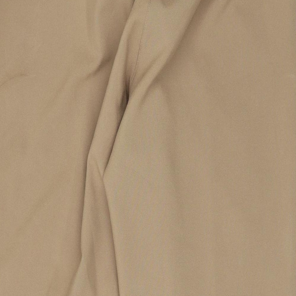 Preworn Womens Brown Trousers Size 22 L28 in