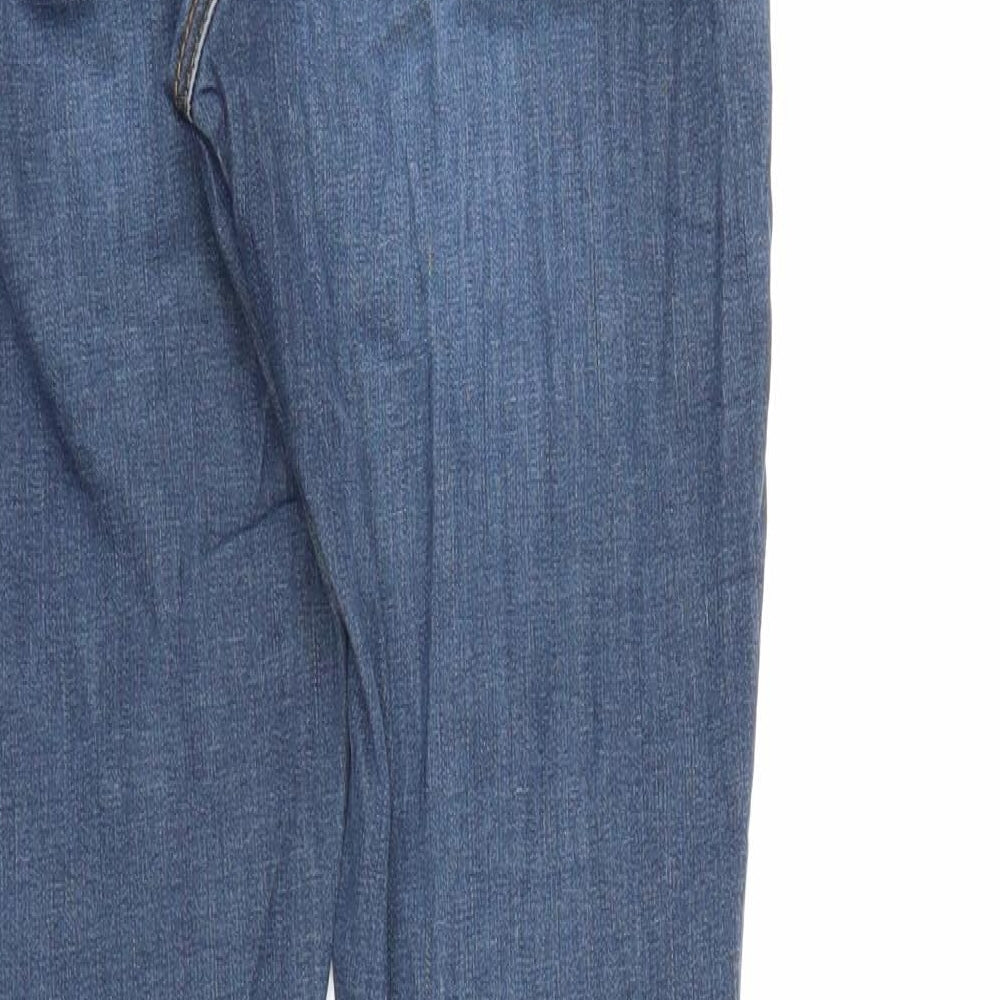 Topshop Womens Blue Denim Skinny Jeans Size 26 in L26 in