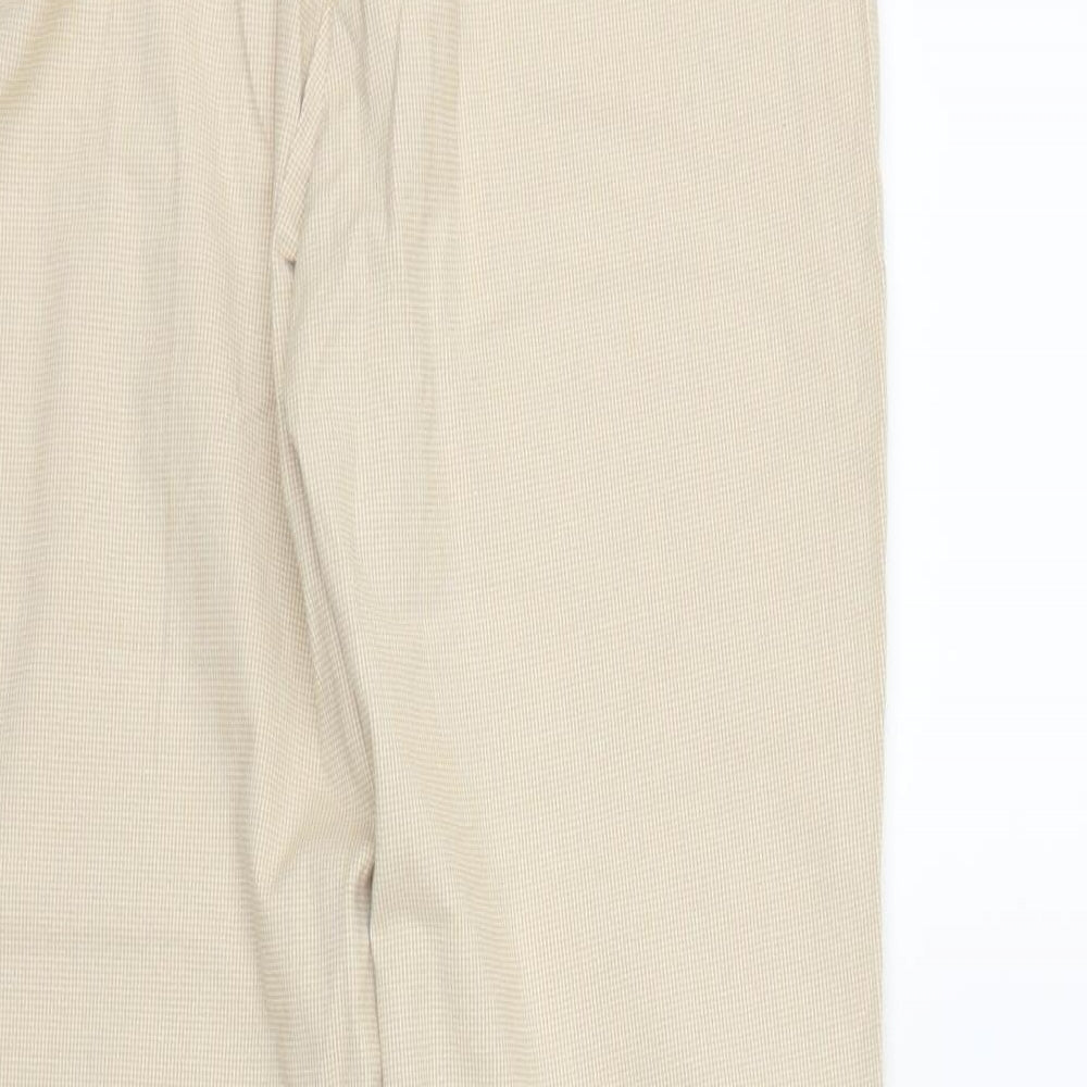 Gap Womens Beige Capri Trousers Size 8 L25 in