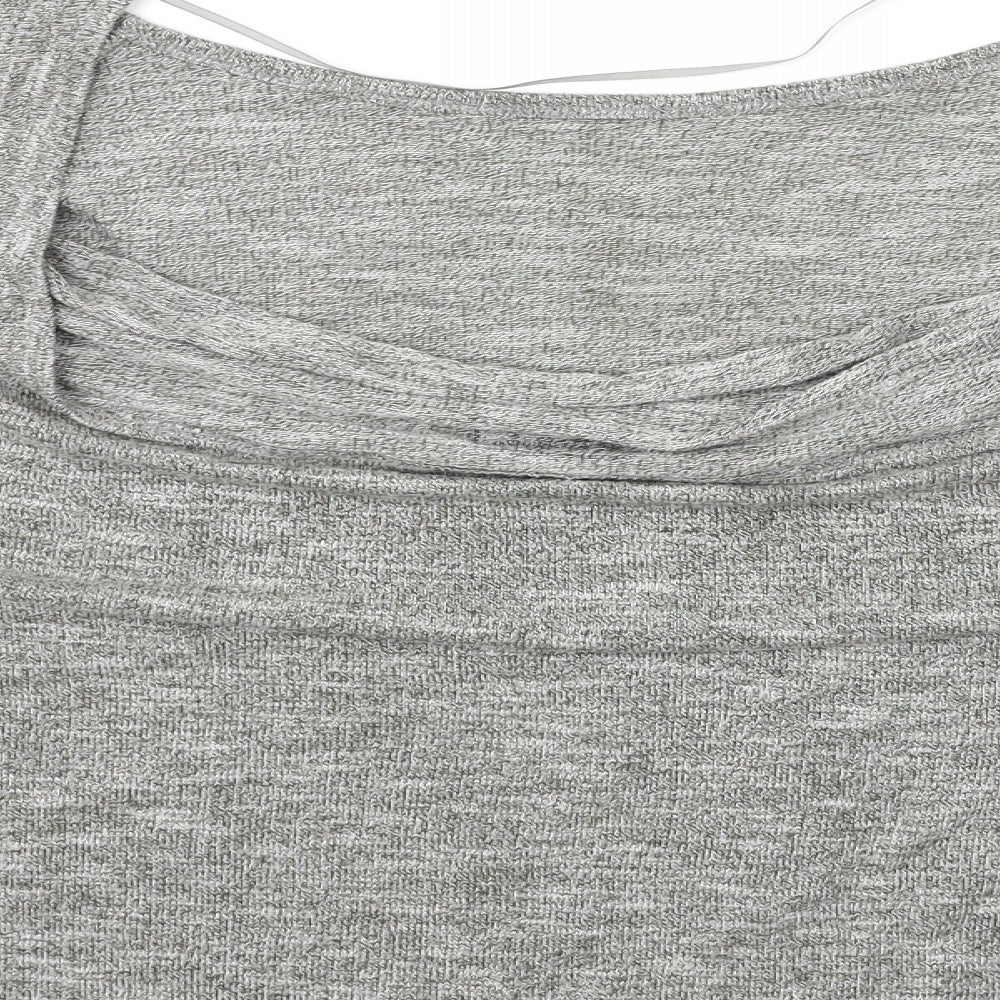 Atmophere Womens Grey Pullover Jumper Size 14 - Scoop Back