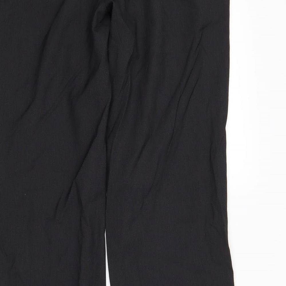 Sisley Womens Grey Trousers Size 14 L31 in