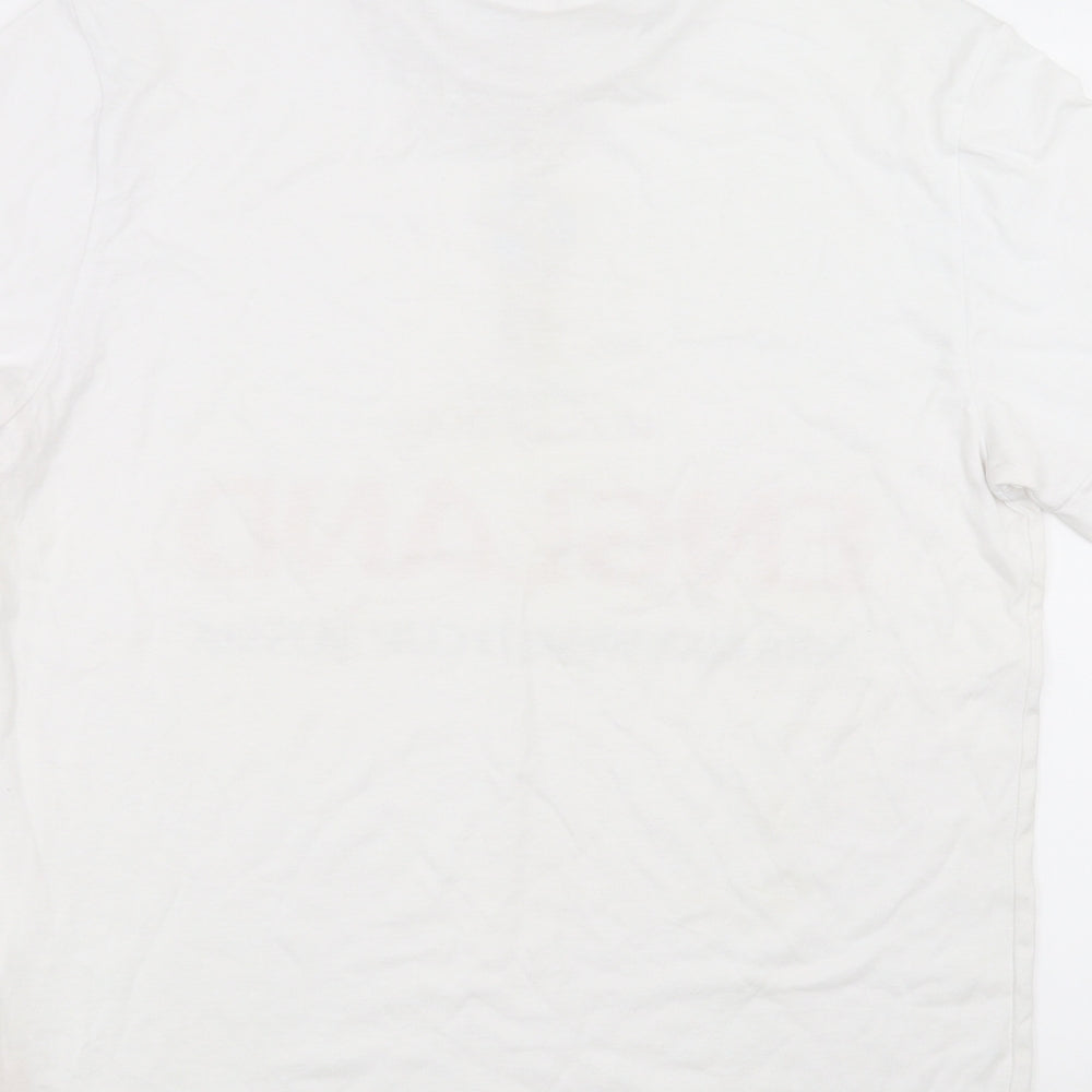 Fifa world cup Mens White T-Shirt Size M - world cup 2018