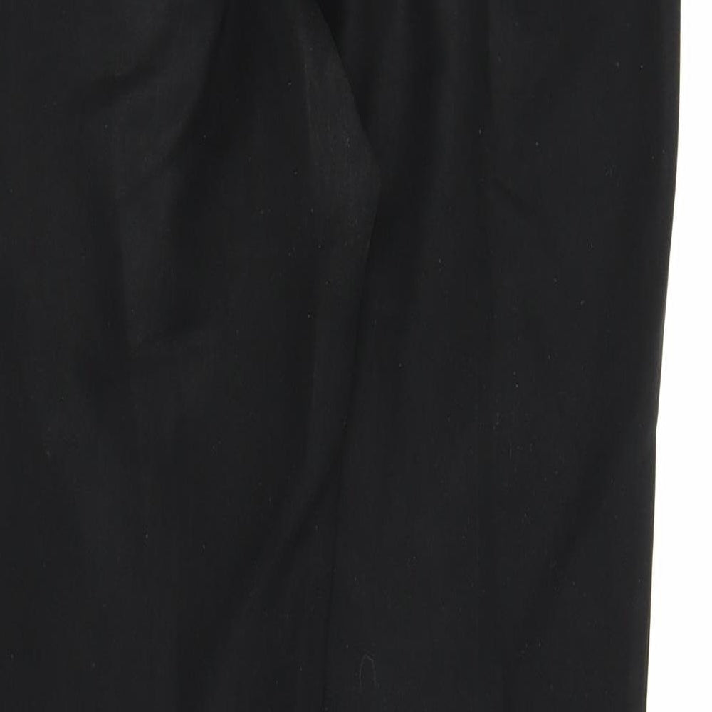 Primark Womens Black Carrot Trousers Size 8 L28 in